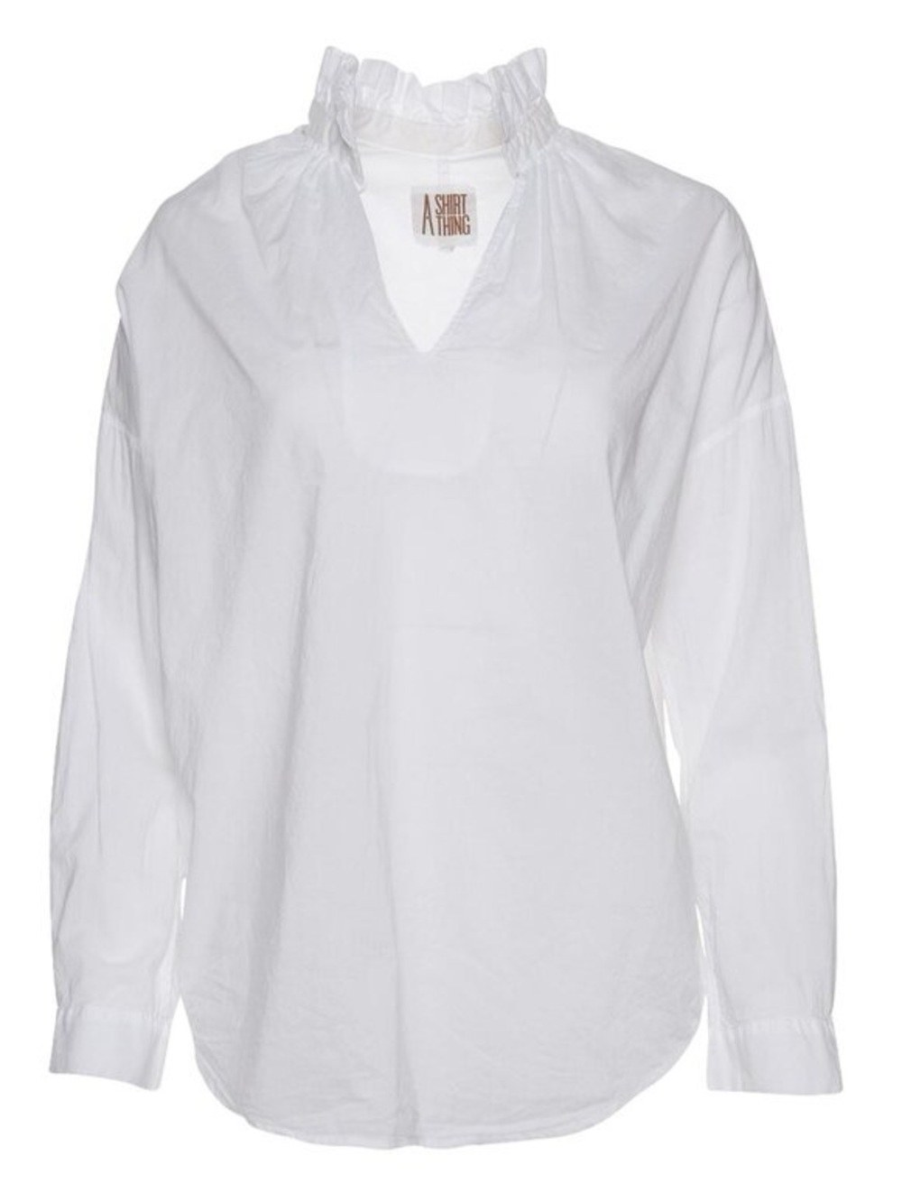 A Shirt Thing White Penelope Cabo Shirt Size Medium